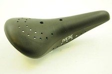 Old School Bmx Raleigh Burner 80  s Viscount Type Mx Saddle Black Seat New