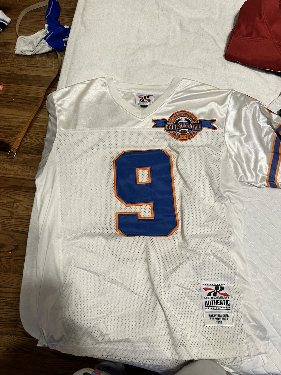 The Waterboy Bobby Boucher #9 50th Bourbon Bowl Anniversary Sewn