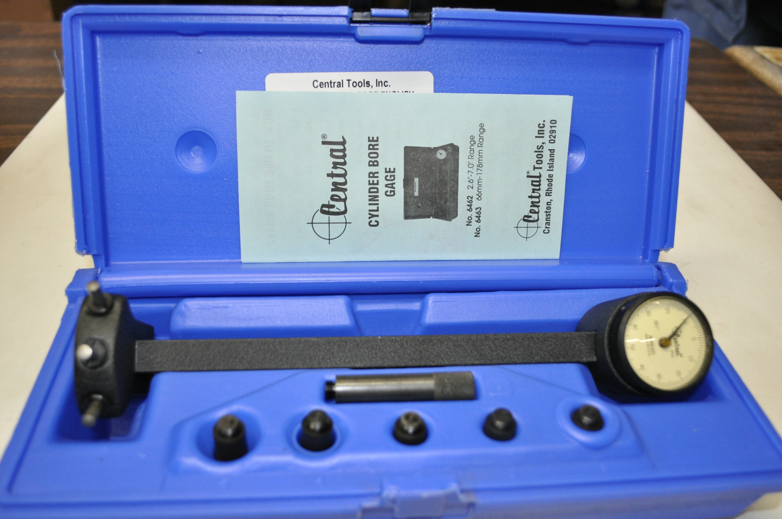 Central Tools 6462 Cylinder Bore Gauge Periscope Style 2.6 to 7 In Made ...
