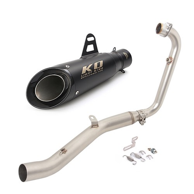 #ad For Lifan KP Mini 150 2015 2025 Exhaust System Header Pipe Black Muffler Tips $224.21