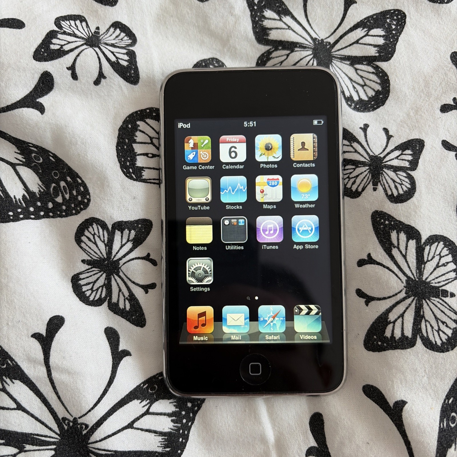 Apple iPod Touch 2nd Generation 8GB A1288 Nero Black 4854R