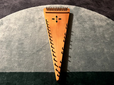Vintage Handcrafted 25 Strings Bowed Psaltery Numbered Signed Dated