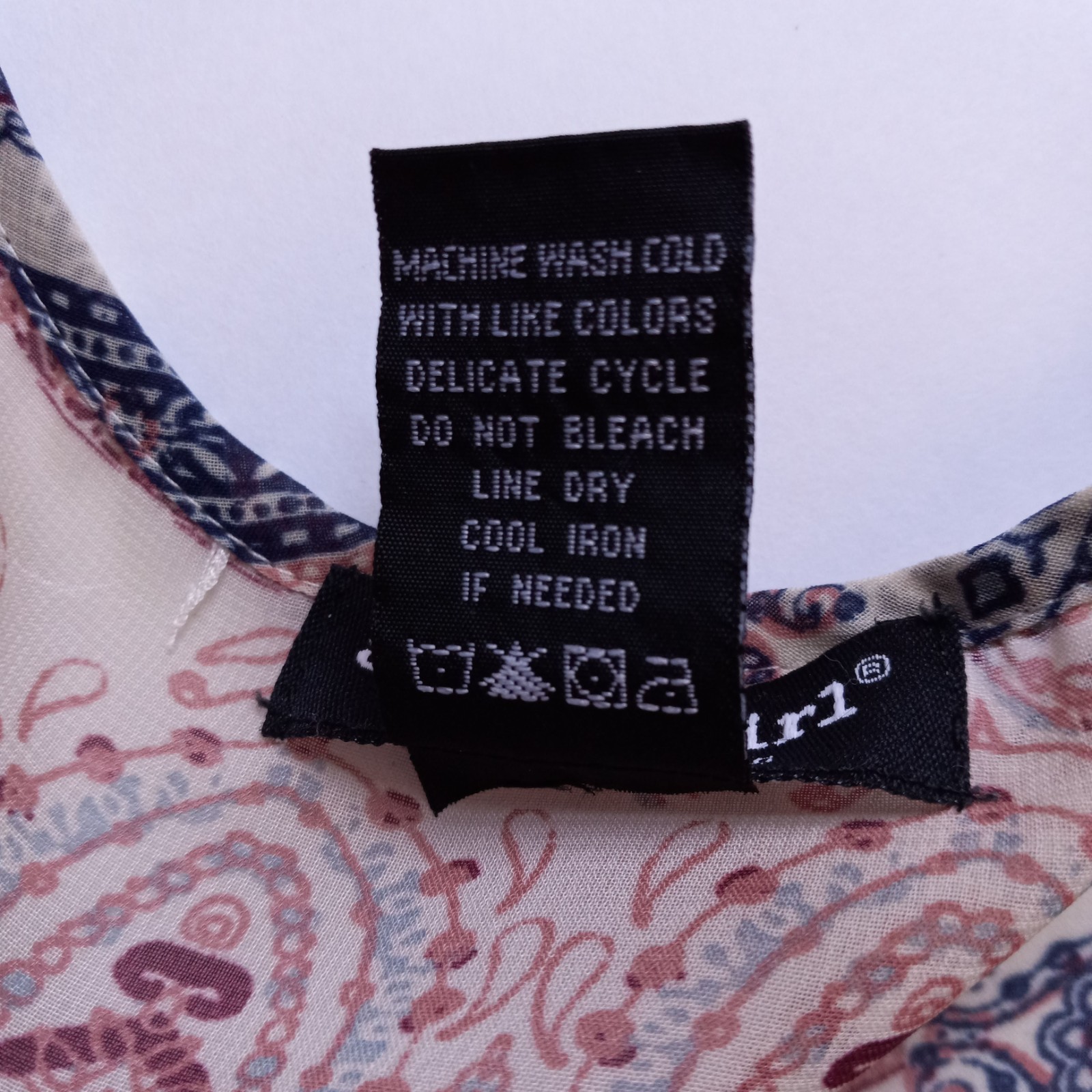 Boho Peasant Top Womens Large Patchwork Crochet T… - image 14