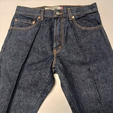 NWT Vintage Levi's 517 "Pin Tuck" Bootcut Jeans 2007 Deadstock Permanent Crease