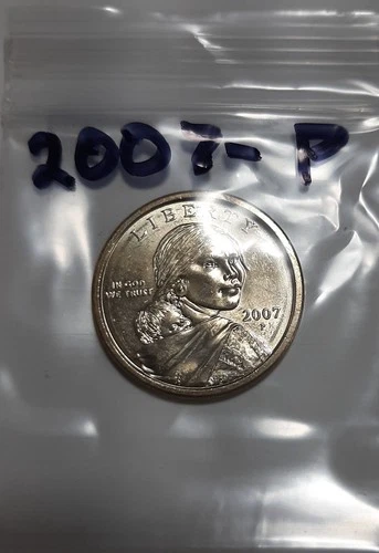 2007-P Sacagawea Dollar — photo from the most recent tracked eBay sale
