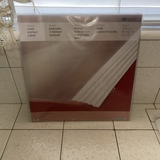 Creative Memories 12"x12" White Portrait Sleeve Scrapbook Pages, 5 Sheets, New