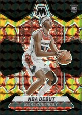 2023-24 Panini Mosaic #268 Bilal Coulibaly Choice Black Gold RC #/8
