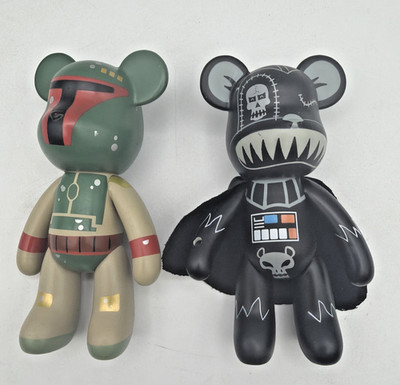 2 Love Popobe Boba Fett & Darth Bear-der 5.5'' Bear Vinyl  Toy Collectable Figure