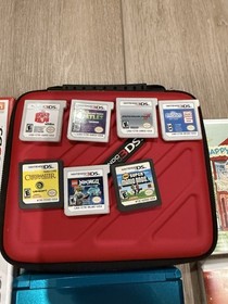 Nintendo 3DS Aqua Blue Bundle Pok&eacute;mon Moon Pok&eacute;mon Sun
