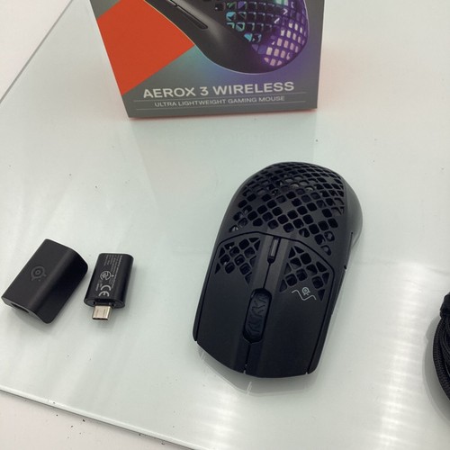STEELSERIES Aerox 3 Wireless Gaming Mouse Ultra Lightweight RGB - Picture 8 of 16