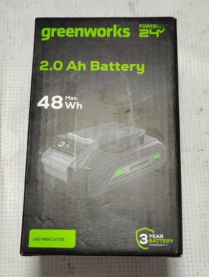 #ad GREENWORKS LB24A020 P31014044 $40.00