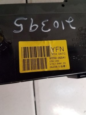 AC Climate Control VIN B 8th Digit With Navigation 2011-2013 SONA OEM