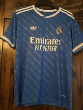 (SZ M) Real Madrid Third Souvenir Fan Version Soccer Jersey
