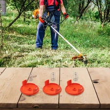 Replacement Spool Cap for Black & Decker ST6600 ST7700 Includes 3 Covers