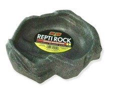 Zoo Med Large Non Porous Rock Reptile Water Dish New