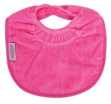 Silly Billyz Towel Baby's First Bib Cerise