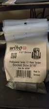Wiha Heyco 60304 9/16 12 Point 1/2 Drive Sock...