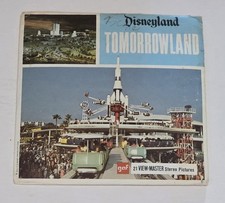 Tomorrowland Disneyland A179 Vintage View-Master 3 Reels Walt Disney NM
