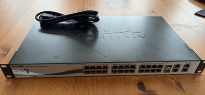 D-Link DES-1210-28P, 28-Port, POE Switch, A1
