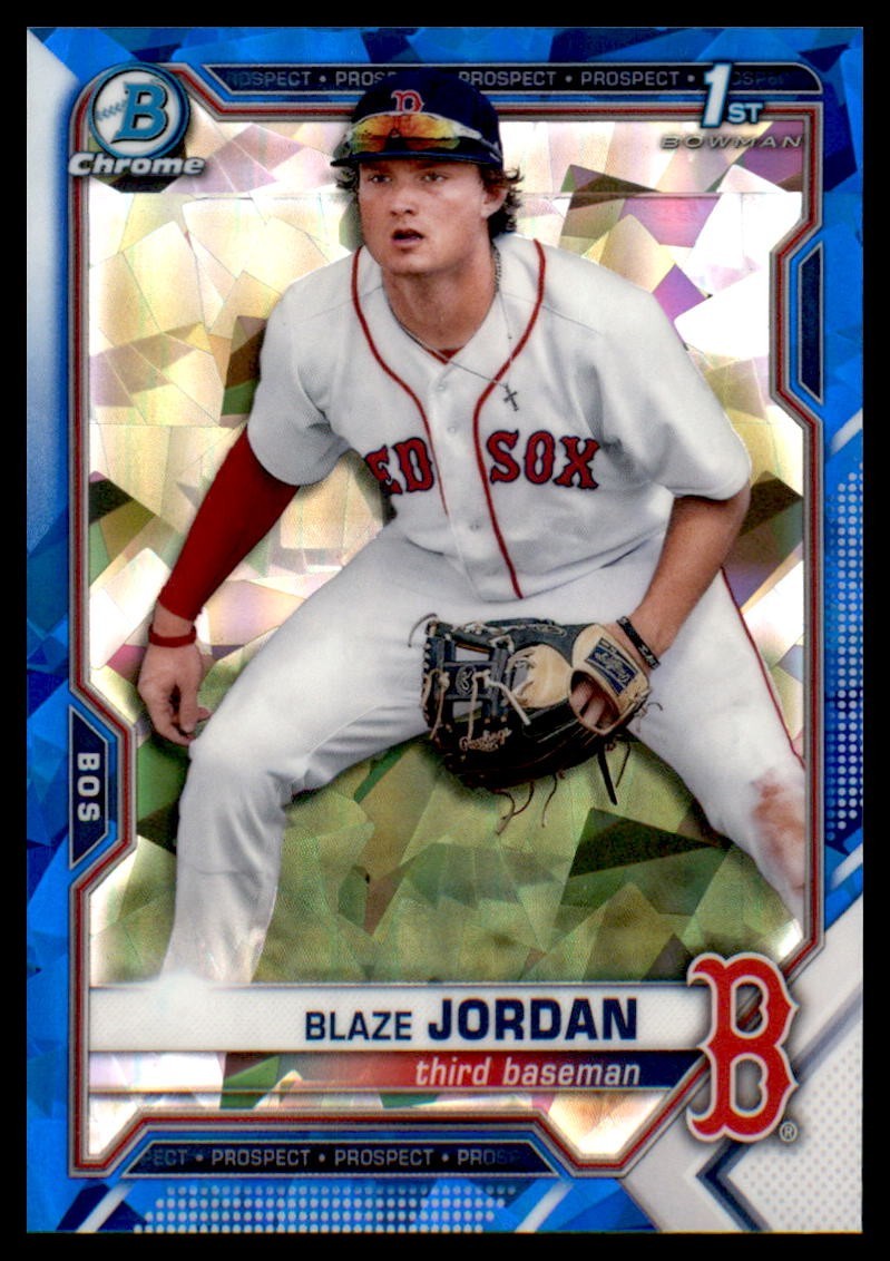 2021 Bowman Chrome Sapphire Blaze Jordan #Bcp-71