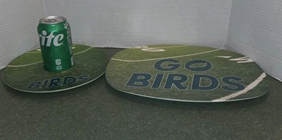 2 pc.Philadelphia Eagles Go Birds NFL Snack Party Dip Tray football Fan
