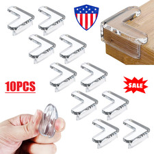 10Pcs Baby Corner Protectors Clear Table Edge Guards Furniture Safety Proof USA