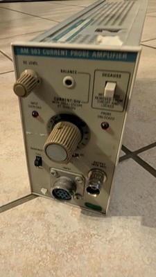 Tektronix AM503 Current Probe Amplifier.