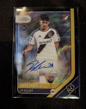 Topps 2026 Chrome MLS Rubén Ramos Jr. LA Galaxy Rookie Auto CA-RR /10