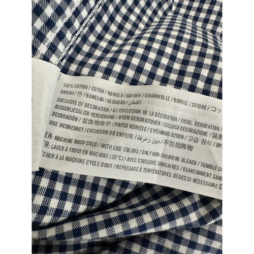 Abercrombie & Fitch Mens Gingham Check Muscle Shirt Size XXL Preppy Old Money - Picture 5 of 8