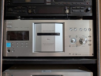 Sony DVP-CX777ES 400-Disc DVD/SACD/CD Changer-Belts Replaced no