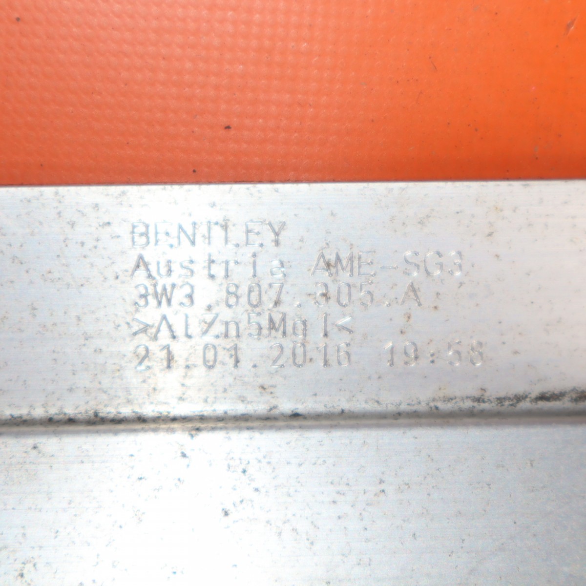 Bentley Continental GT 2013-2018 Rear Bumper guard P/N 23W3807305