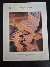 Vintage 1990 The Apple II Guide Fall