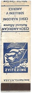 WW, CZECH-AMERICAN NATIONAL ALIANCE,  GREAT ART DECO GRAPHICS, VIVTORY COVER