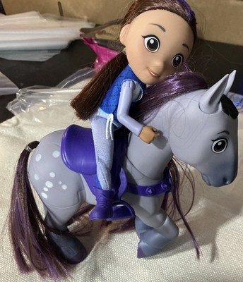 Breyer Pipers Pony Tails Purple And Brown