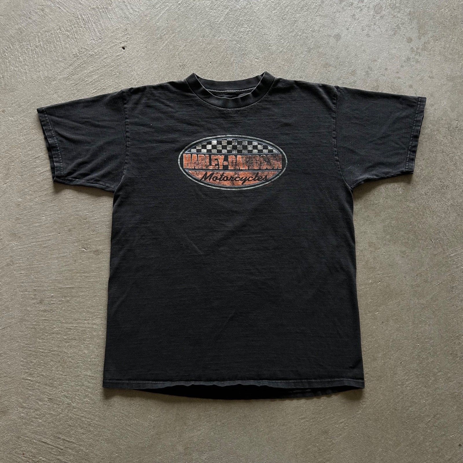 Harley-Davidson, Vintage 90s Harley Davidson Shirt Size XL Black Kelley's Grand Rapids MI Biker
