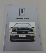 Brochure Audi 80 Quattro By Treser 160 Hp 200 Hp 250 Hp Brochure Audi 80 Quattro By Treser 160 Hp 200 Hp 250 Hp