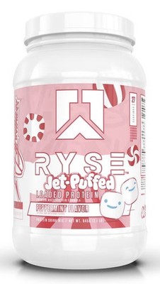 LIMITED EDITION! Ryse Jet-Puffed Whey Protein Peppermint 27 Servs LIMITED PRICE!
