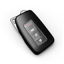 for Lexus Key Fob Cover Premium Soft TPU Full Protection Key Shell Key Black