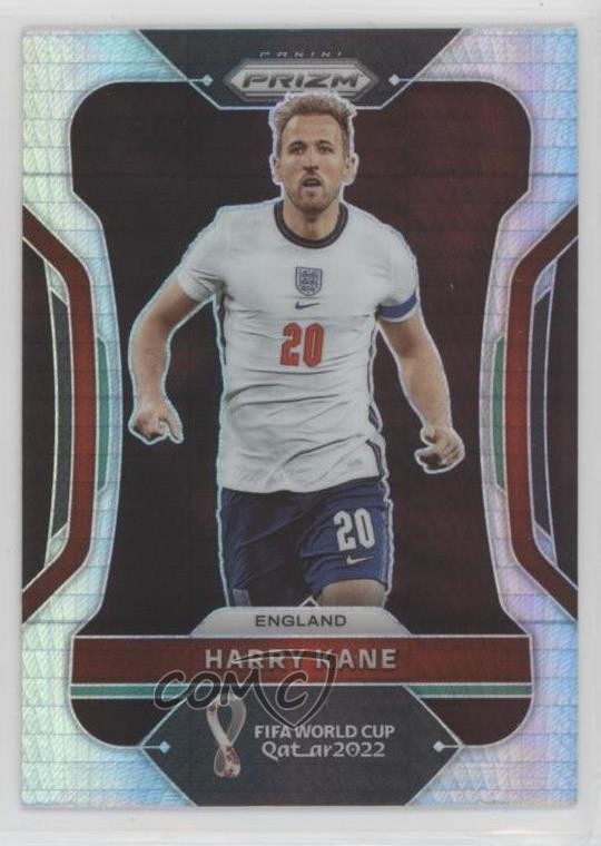 2022 Panini Prizm World Cup Qatar Hyper Prizm Harry Kane #86 06g0