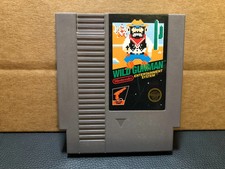 WILD GUNMAN 5 SCREW NES GAME GOOD CONDITION