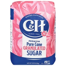 C&H Premium Pure Cane Granulated Sugar, 10 lb.