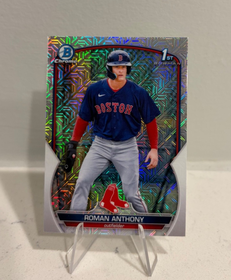 2023 Bowman Chrome Prospects #BCP-71 Roman Anthony - Mega Box Mojo Refractor