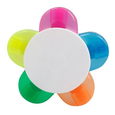Petal Design Fluorescent Markers Watercolor Drawing Tools Gift for Children