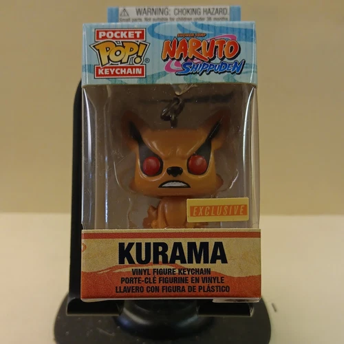 FUNKO POP POCKET KEYCHAIN Shonen Jump Naruto Shippuden KURAMA BOX LUNCH