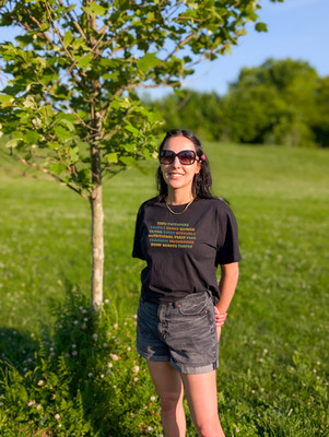 Women's Plant Based Crop Top - ''Ingredient'' Design