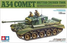 Tamiya 35380, British Cruiser Tank A34 Comet  - 1:35 Scale Model Kit