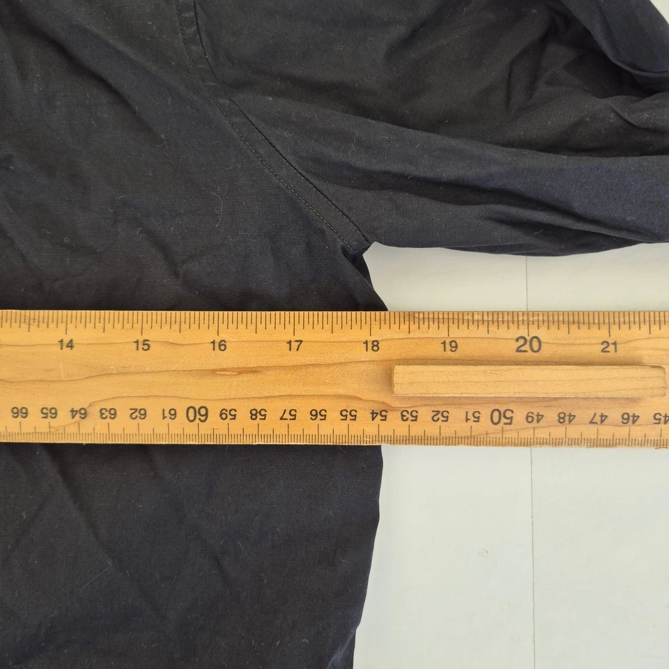 DSQUARED2 Shirt 48 Black Men's Cotton Blend Button-Up Casual Classic - Image 3 of 4