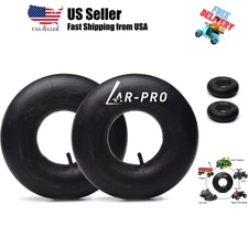 2-Pack 15x6.00-6" Inner Tubes with TR-13 Straight Valve Stem - Replacement La...