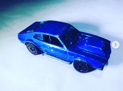 Vintage Mattel Hot Wheels street snorter blue very hard to find vhtf