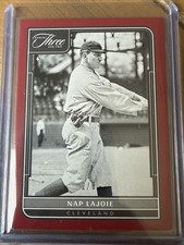 2022 Panini Three and Two - Nap Lajoie #20 Red /6